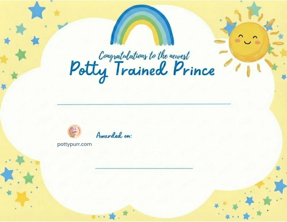 Training Complete Certificate Prince