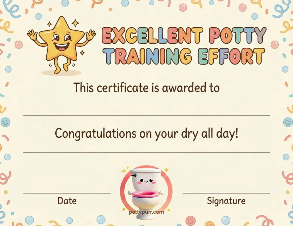 Dry All Day Certificate Star