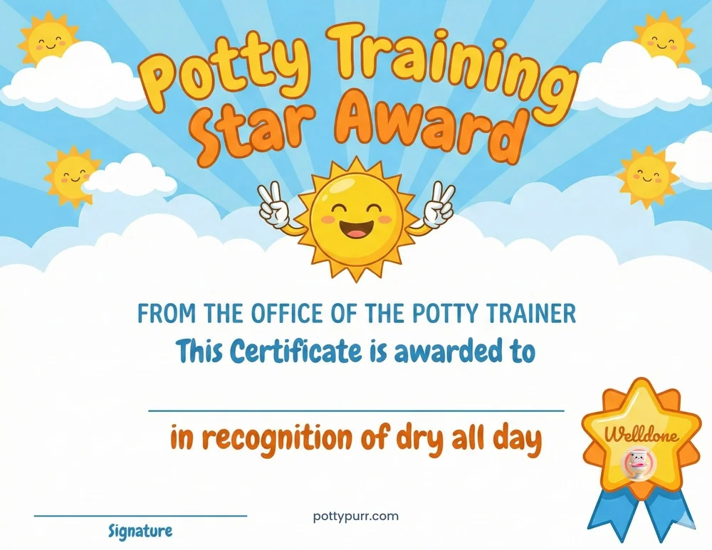 Dry All Day Certificate Sun